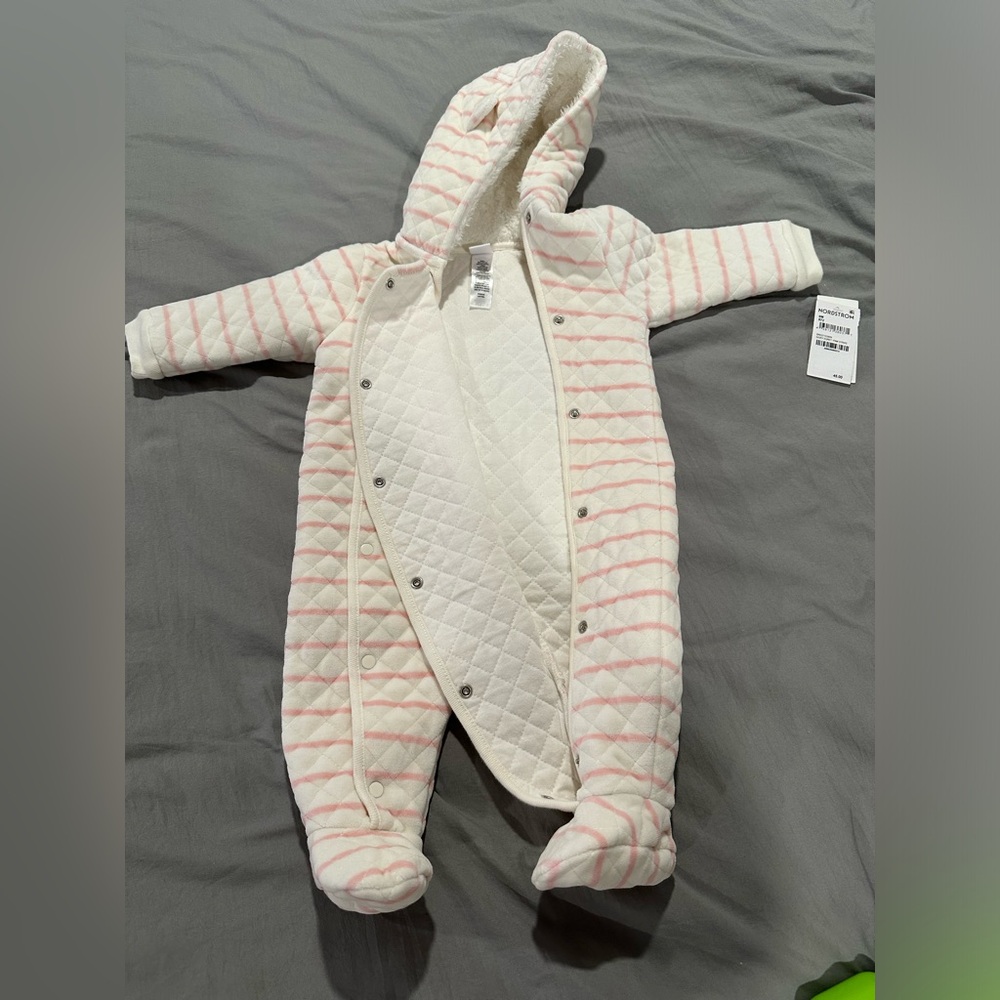 Baby girl snowsuit